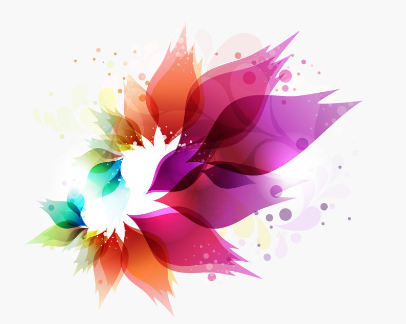 Abstract Colorful Design Vector Background Art