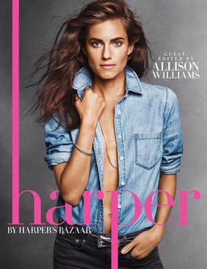  Allison Williams for Harpers Bazaar 2015