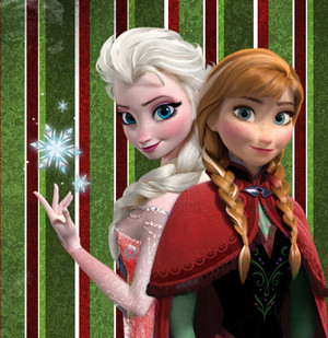  Anna And Elsa navidad