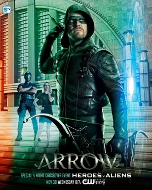  Arrow - 4 Night Crossover - Poster