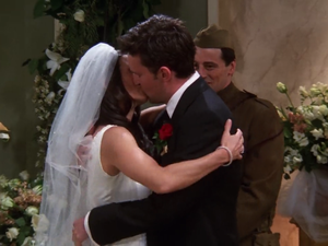 Chandler and Monica's wedding