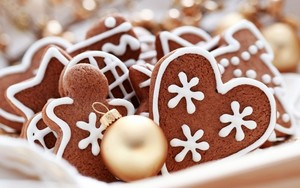  Рождество печенье