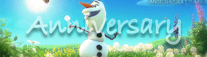  Happy 3 ano Anniversary Frozen - Uma Aventura Congelante