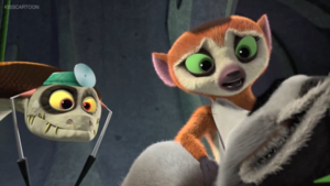 When King Julien was brought to Club Moist...