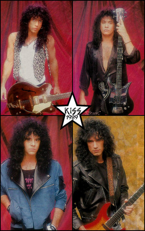 KISS 1989 (Hot in the Shade photo session) 