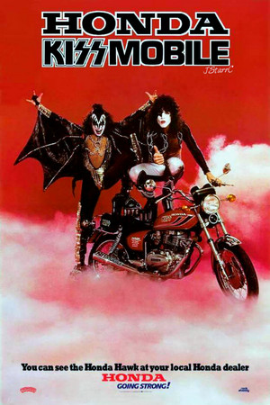  吻乐队（Kiss） Honda Hawk 1978