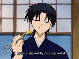 Kyo's a stalker!!