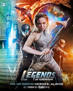  Legends of Tomorrow - 4 Night Crossover - Poster