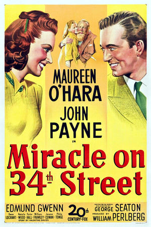  Miracle on 34th jalan, street (1947) Poster