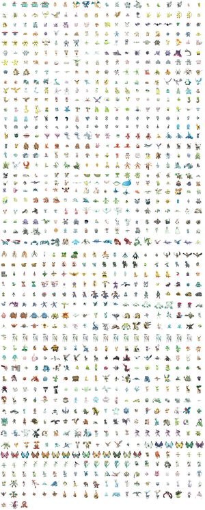  Pokemon ORAS Pokedex voorbeeld afbeeldingen