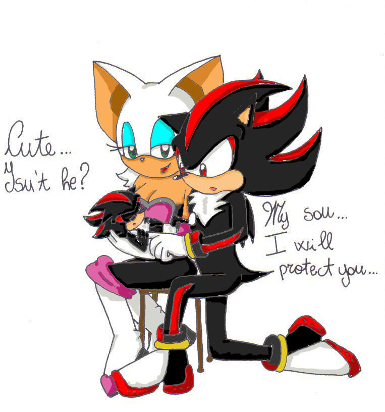 Rouge and Shadow's Baby