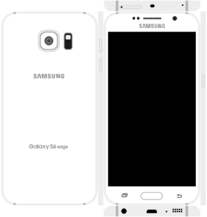 Samsung Galaxy S6 Edge Papercraft 2