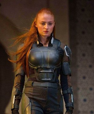  Shot of X men Apocalypse 2016 filming with Sophie Turner as Jean Grey