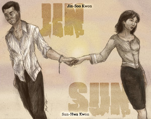  Sun/Jin achtergrond