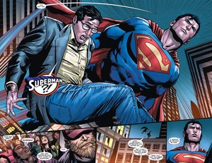  super-homem and Clark Kent