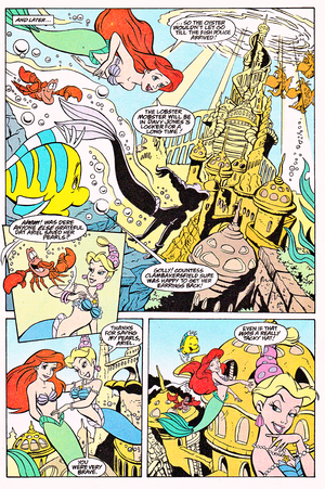  Walt 迪士尼 Comics – The Little Mermaid: Ariel & the Lobster’s Loot (English Version)