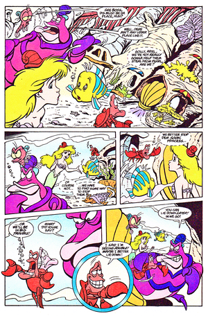  Walt डिज़्नी Comics – The Little Mermaid: Ariel & the Lobster’s Loot (English Version)