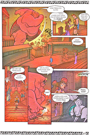  Walt ডিজনি Movie Comics - Hercules (Danish 1997 Version)