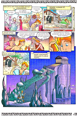  Walt disney Movie Comics - Hercules (Danish 1997 Version)