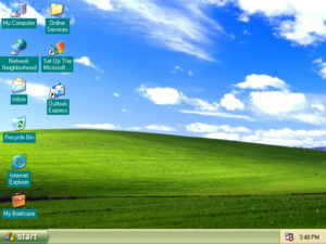  Windows 95 as Windows XP 3