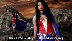  Wonder Woman vs Stevie Wonder {Rap Video}