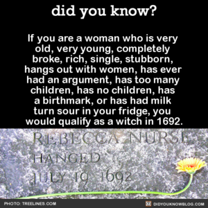 Would আপনি have qualified as a witch?