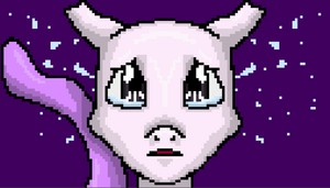  Young Mewtwo Pixel Art