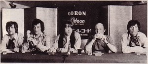 press conference n Japan 1968