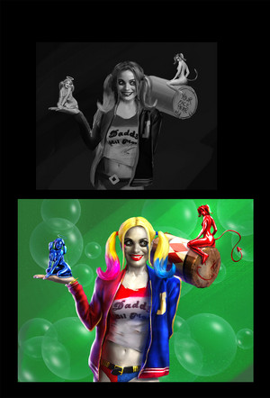  'Suicide Squad' Concept Art ~ Harley Quinn