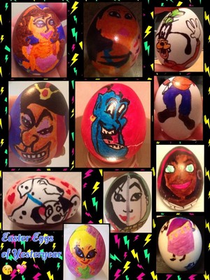 Walt Disney Fan Art - Walt Disney Easter Eggs