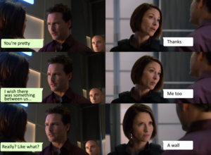  Alex Danvers featuring Maxwell Lord