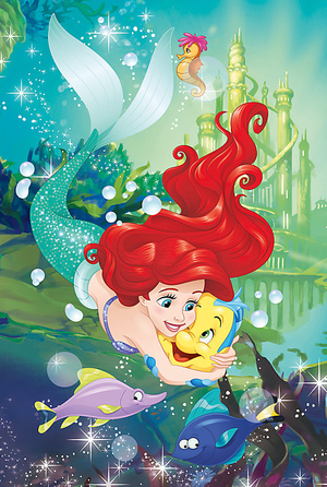 Walt Disney Images - Princess Ariel & Flounder