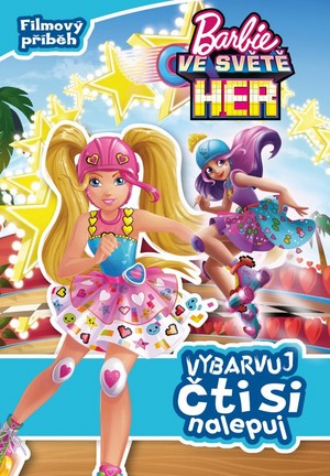  Барби Video Game Hero Czech Book