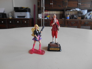 Barbie e Wolfgang Amadeus Mozart
