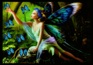  con bướm, bướm Fairy,Animated