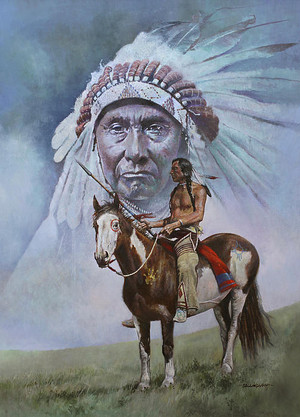  Chief Joseph door Chris Collingwood