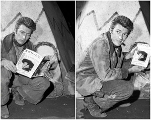  Clint Eastwood promoting Rawhide 1961