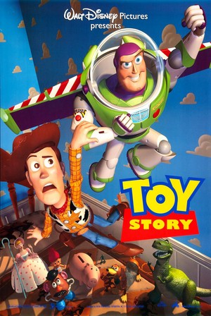 Disney's Toy Story 1995 Poster