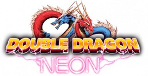  Double Dragon Neon Logo