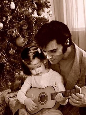 Elvis and Lisa Marie