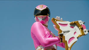Emma Morphed As The Pink Megaforce and Super Megaforce Ranger