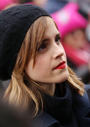  Emma at the 2017 Women's Rally in Washington D.C.