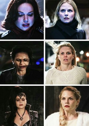 Emma's face when Regina is about to die
