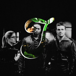  Felicity, Oliver and Diggle