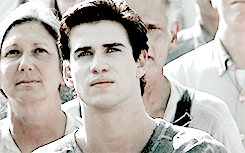  Gale looking at Katniss