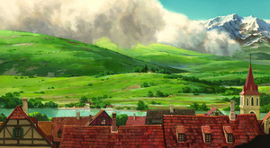 Howl’s Moving Castle Scenery