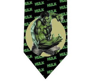  Incredible Hulk tie model 5 detail