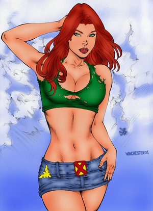 Jean Grey Color by Fabio by winchester01
