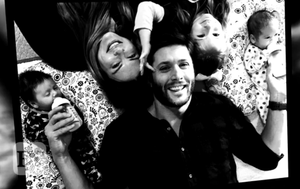  Jensen Ackles and his family