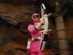  Katherine Morphed As The Original berwarna merah muda, merah muda Turbo Ranger